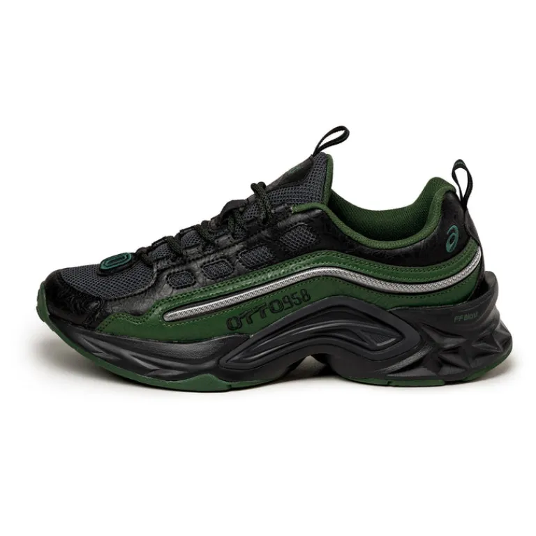 Asics Sneakers En Cuir|Baskets D'Extérieur*x Otto 958 Protoblast-CMLVIII Green / Black
