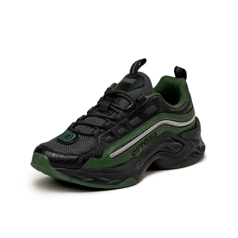 Asics Sneakers En Cuir|Baskets D'Extérieur*x Otto 958 Protoblast-CMLVIII Green / Black