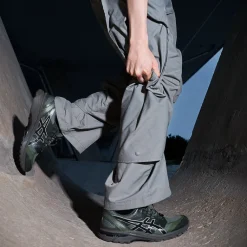 Asics Sneakers En Cuir|Baskets D'Extérieur*x SanSan Gear GEL-Terrain Bronze Green / Tarmac
