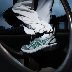 Asics Sneakers Végétaliens|Baskets D'Extérieur*x SanSan Gear GEL-Terrain Grey Violet / Jolly Green