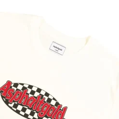 Asphaltgold T-Shirts*Checkerboard T-Shirt White