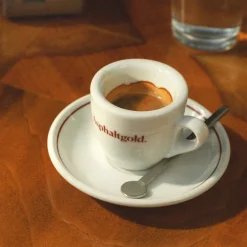 Asphaltgold Alle Anzeigen|Vaisselle*Espresso Set White / Brown