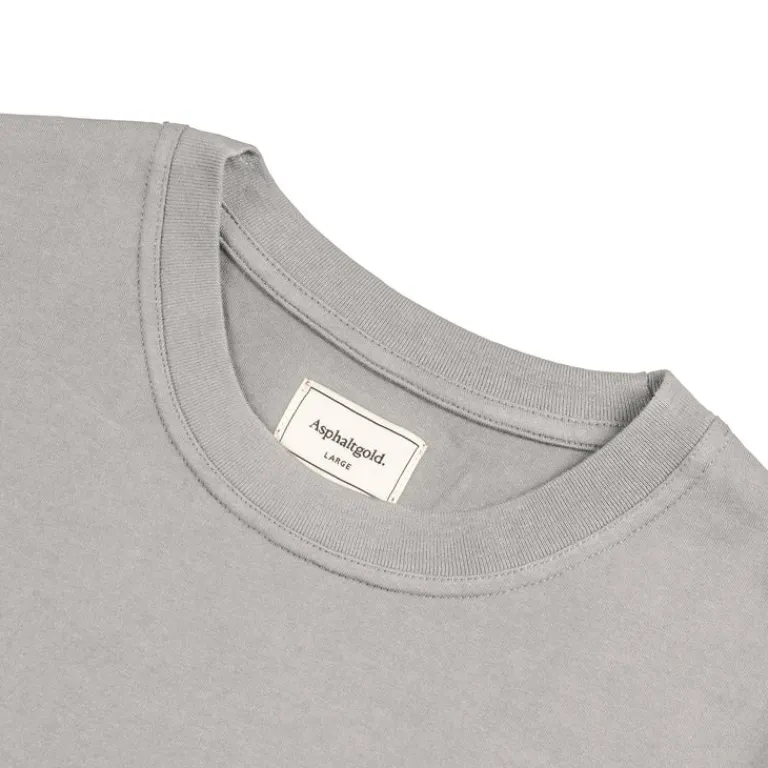 Asphaltgold T-Shirts*Essential Cotton T-Shirt Grey