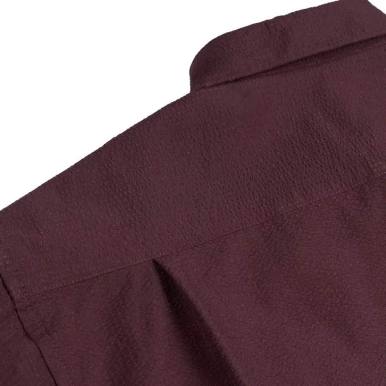 Asphaltgold Chemises*Essential Shirt Dark Bordeaux