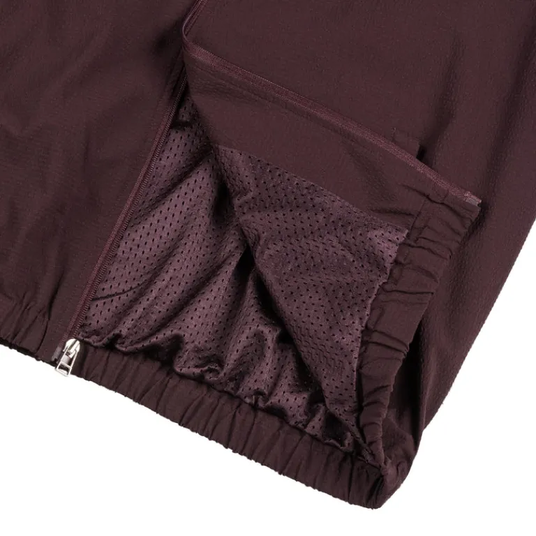 Asphaltgold Gilets*Essential Track Jacket Dark Bordeaux