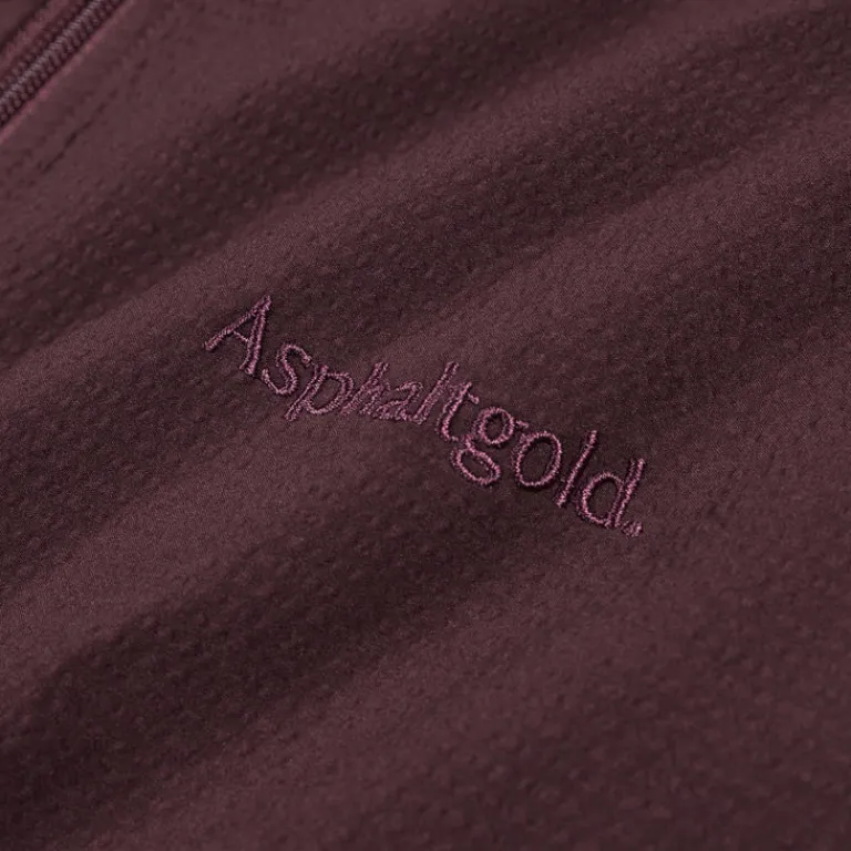 Asphaltgold Gilets*Essential Track Jacket Dark Bordeaux