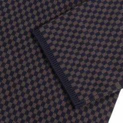 Asphaltgold Chemises*Knitted Shirt Blue/ Grey