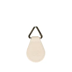 Asphaltgold Alle Anzeigen*Leather Keychain Off White