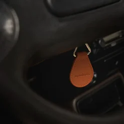 Asphaltgold Alle Anzeigen*Leather Keychain Orange