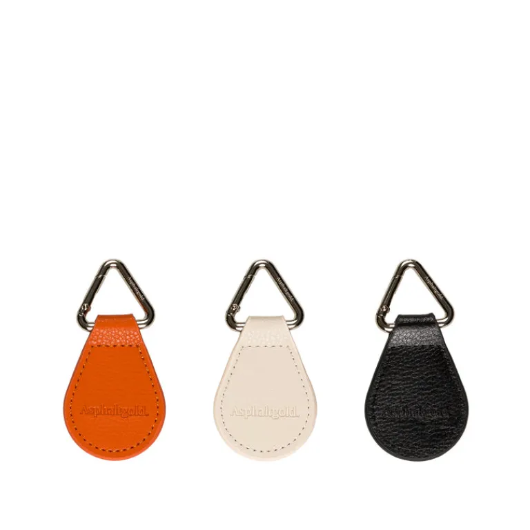 Asphaltgold Alle Anzeigen*Leather Keychain Orange
