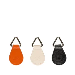 Asphaltgold Alle Anzeigen*Leather Keychain Orange