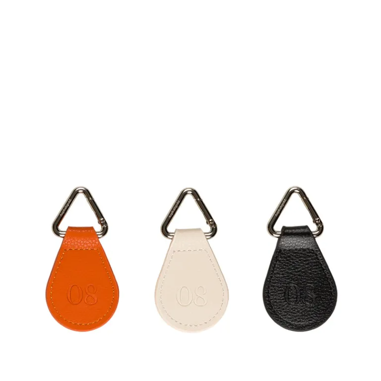Asphaltgold Alle Anzeigen*Leather Keychain Orange