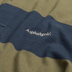 Asphaltgold Chemises**Never Enough.* Rugby Shirt Navy / Olive