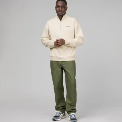 Asphaltgold Pullover**Never Enough.* Half Zip Sweater Sand