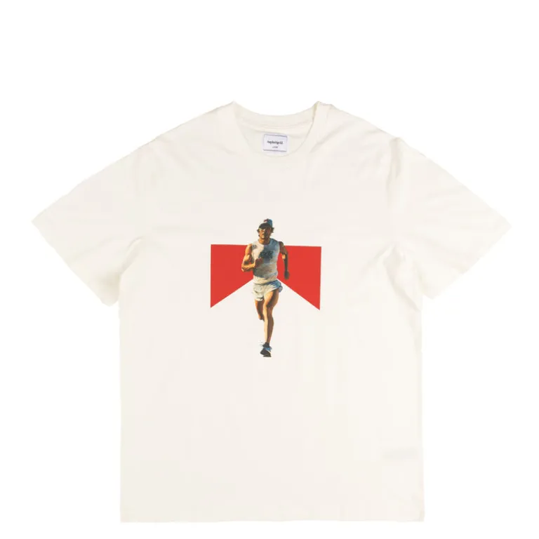 Asphaltgold T-Shirts*Runner T-Shirt White