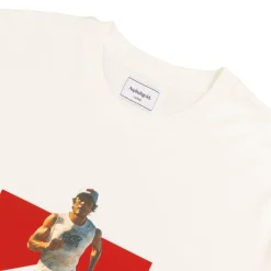 Asphaltgold T-Shirts*Runner T-Shirt White