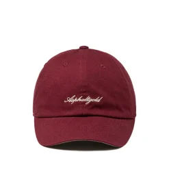 Asphaltgold Alle Anzeigen|Caps & Bucket Hats*Script Cotton Twill Cap Burgundy