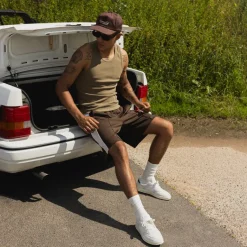 Asphaltgold Shorts*Shorts Brown