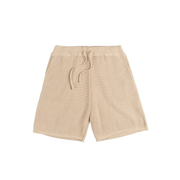 Asphaltgold Shorts*Summer of Joy Crochet Shorts Sand