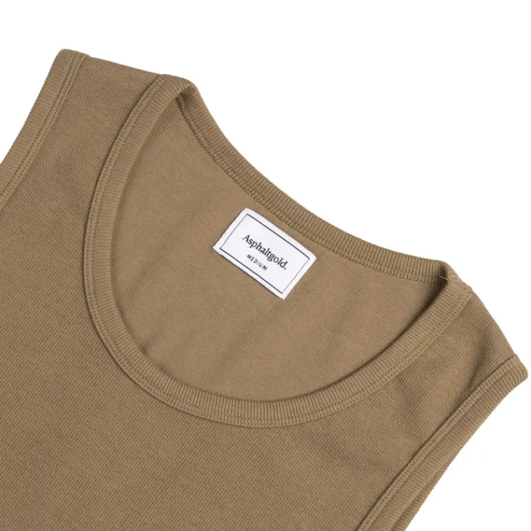 Asphaltgold T-Shirts*Summer of Joy Tank Top Olive