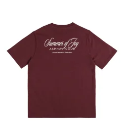 Asphaltgold T-Shirts*Summer of Joy T-Shirt Burgundy