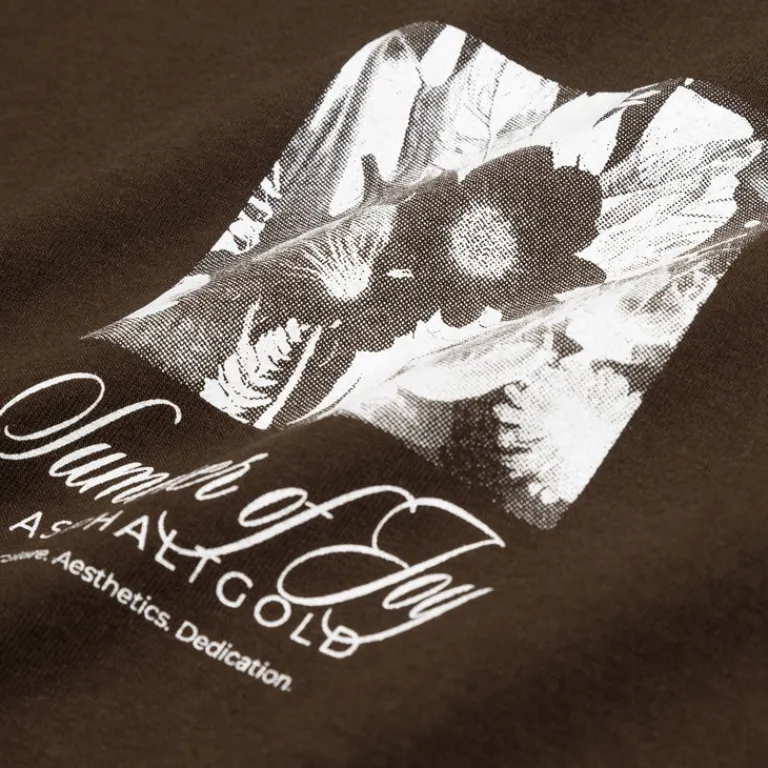 Asphaltgold T-Shirts*Summer of Joy T-Shirt Brown