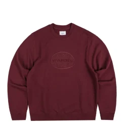 Asphaltgold Pullover*Third Place Crewneck Burgundy