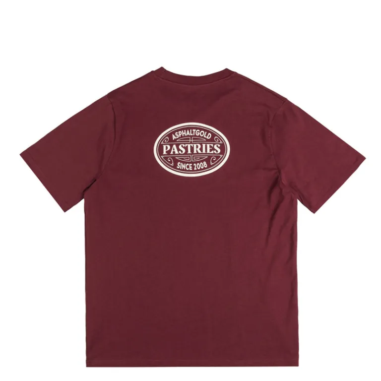 Asphaltgold T-Shirts*Third Place T-Shirt Burgundy