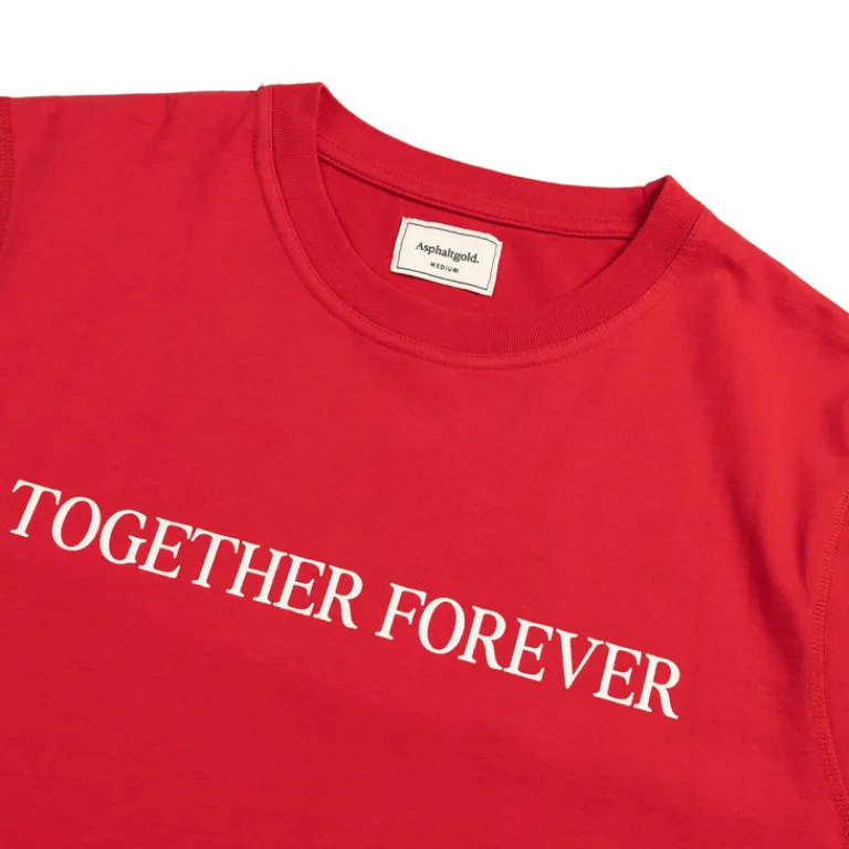 Asphaltgold T-Shirts*Together Forever - T-Shirt Red