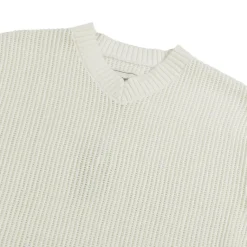 Asphaltgold Tricot|T-Shirts*Together Forever - Knit T-Shirt Off-White / Navys