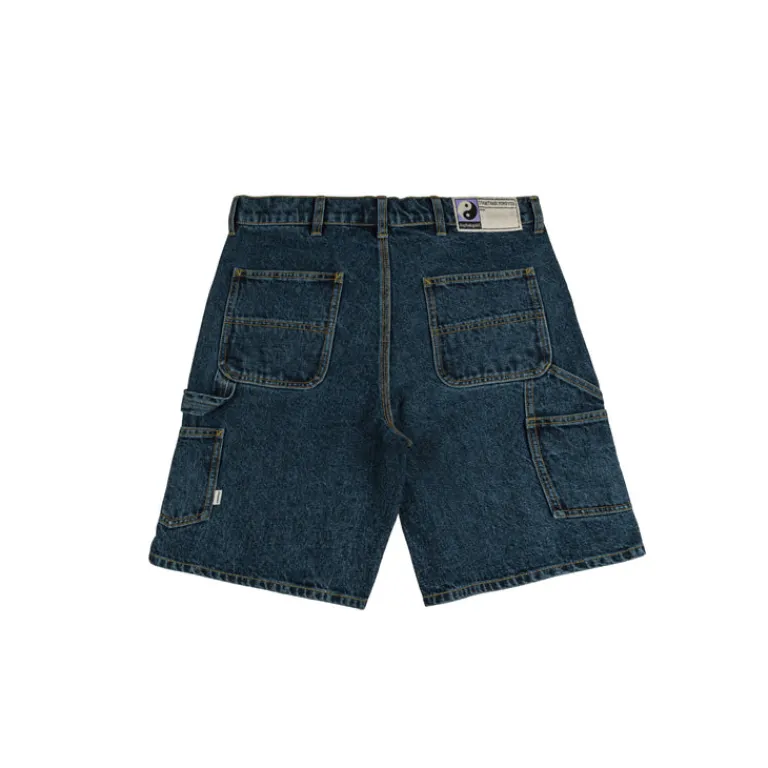 Asphaltgold Shorts*Together Forever - Denim Shorts Blue