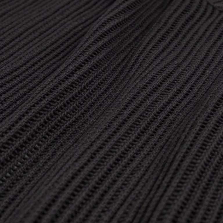 Asphaltgold Tricot|T-Shirts*Together Forever - Knit T-Shirt Black / Off-White