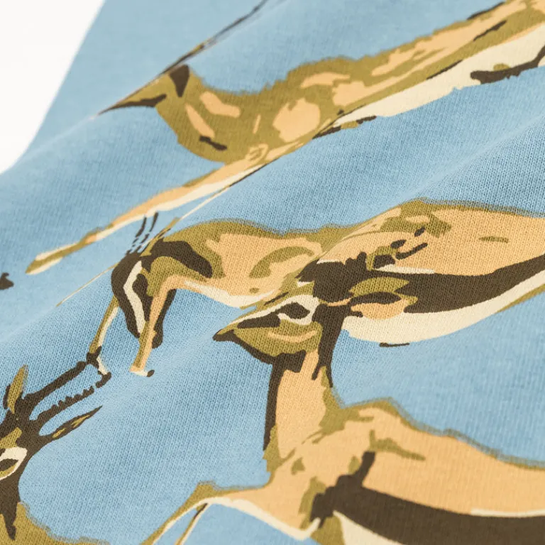Asphaltgold T-Shirts*T-Shirt Gazelle Off White