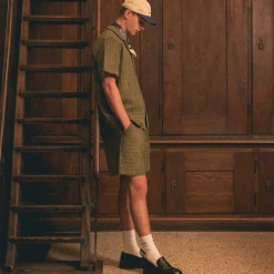 Asphaltgold Shorts*Waffle Shorts Olive
