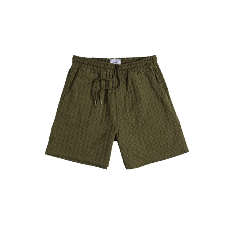 Asphaltgold Shorts*Waffle Shorts Olive