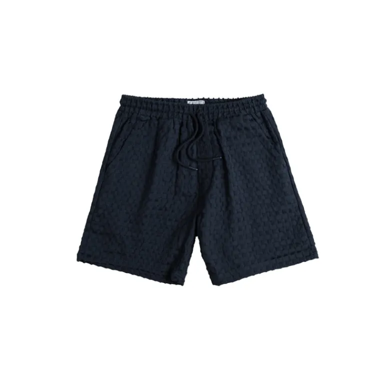 Asphaltgold Shorts*Waffle Shorts Navy