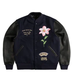 Asphaltgold Gilets*x SV Darmstadt OG98 Varsity Jacket Black / Navy