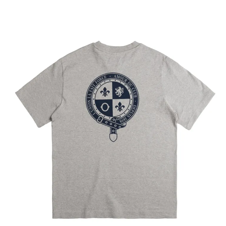 Asphaltgold T-Shirts*x SV Darmstadt La Ceinture T-Shirt Grey Melange