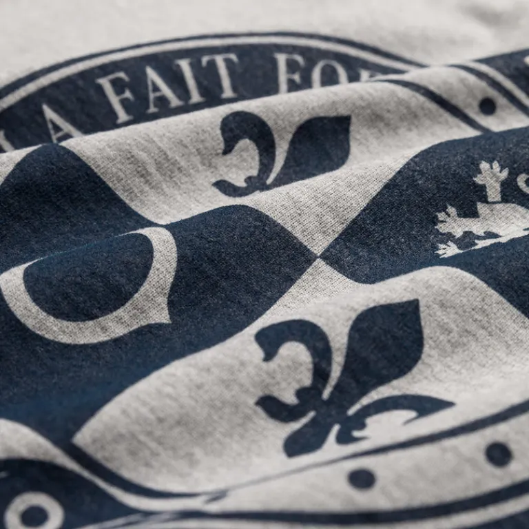 Asphaltgold T-Shirts*x SV Darmstadt La Ceinture T-Shirt Grey Melange