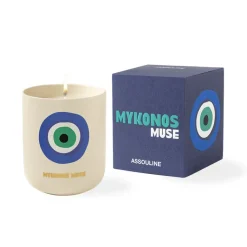 Assouline Bougies & Parfums D'Ambiance*Mykonos Muse - Travel From Home Candle uni