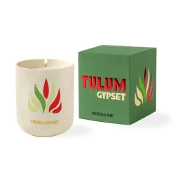 Assouline Bougies & Parfums D'Ambiance*Tulum Gypset - Travel From Home Candle uni