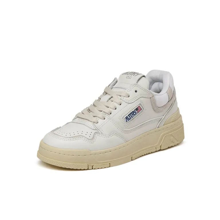 Autry Sneakers En Cuir*CLC W Mult / Mat Wht