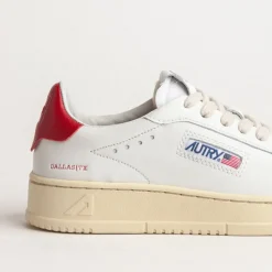 Autry Sneakers En Cuir|Sneakers Blancs*Dallas White / Red