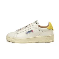Autry Sneakers En Cuir|Sneakers Blancs*Dallas Low W Marshmallow Mash / Buttercup