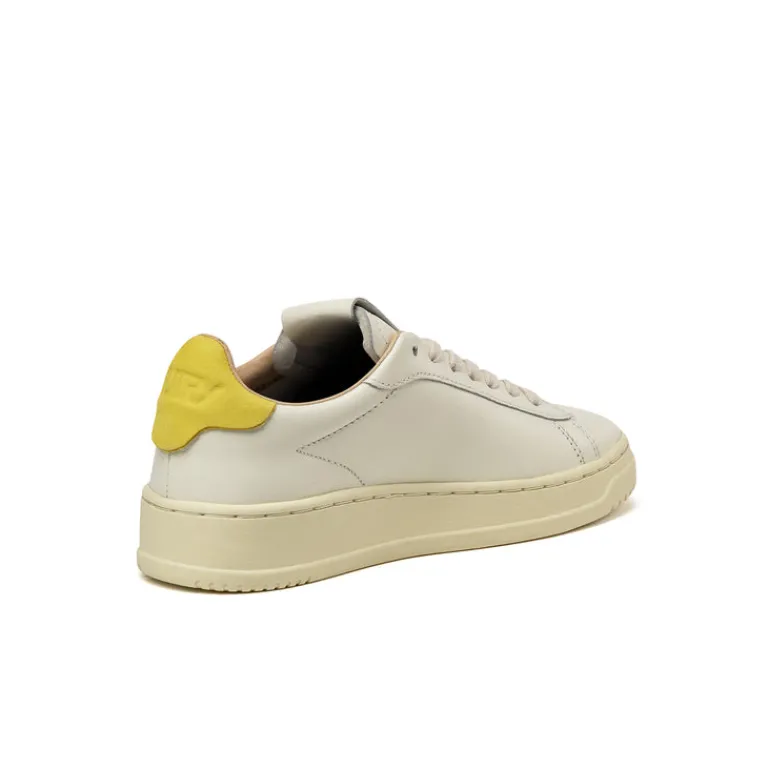 Autry Sneakers En Cuir|Sneakers Blancs*Dallas Low W Marshmallow Mash / Buttercup