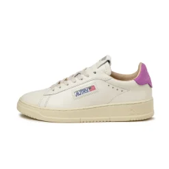 Autry Sneakers En Cuir|Sneakers Blancs*Dallas Low W Marshmallow Mash / Gycviolet