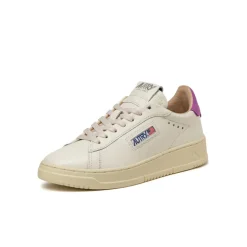 Autry Sneakers En Cuir|Sneakers Blancs*Dallas Low W Marshmallow Mash / Gycviolet
