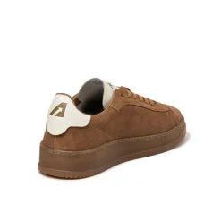 Autry Sneakers En Cuir*Dallas *Suede / Leather* Sigaro / Marshmallow
