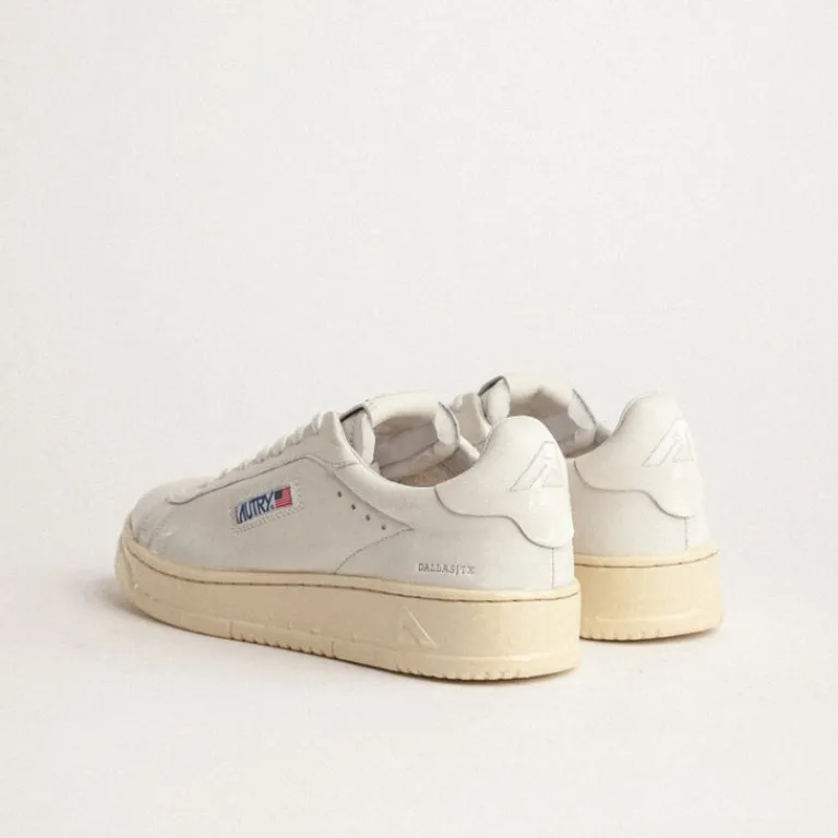 Autry Sneakers En Cuir|Sneakers Blancs*Dallas W *Goat* White