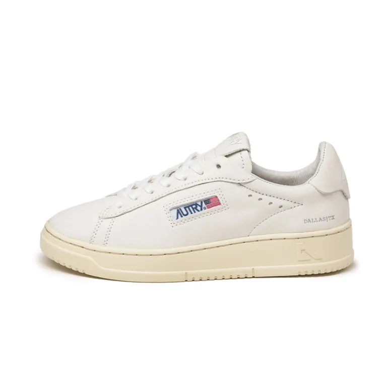 Autry Sneakers En Cuir|Sneakers Blancs*Dallas W *Goat* White
